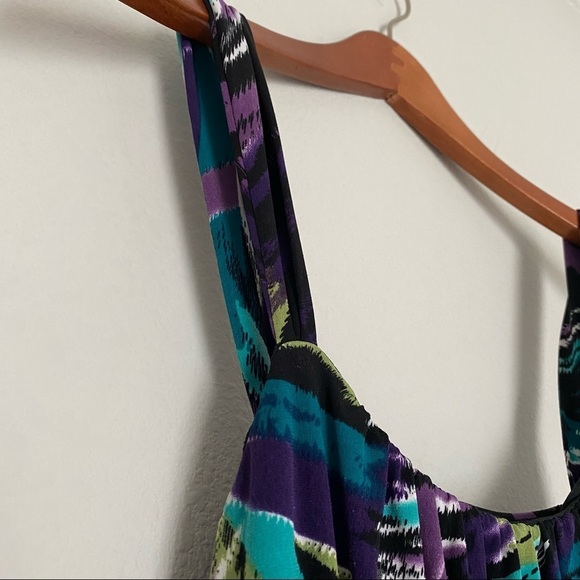 Iz Byer tank top belt empire waist large black - Picture 7 of 12